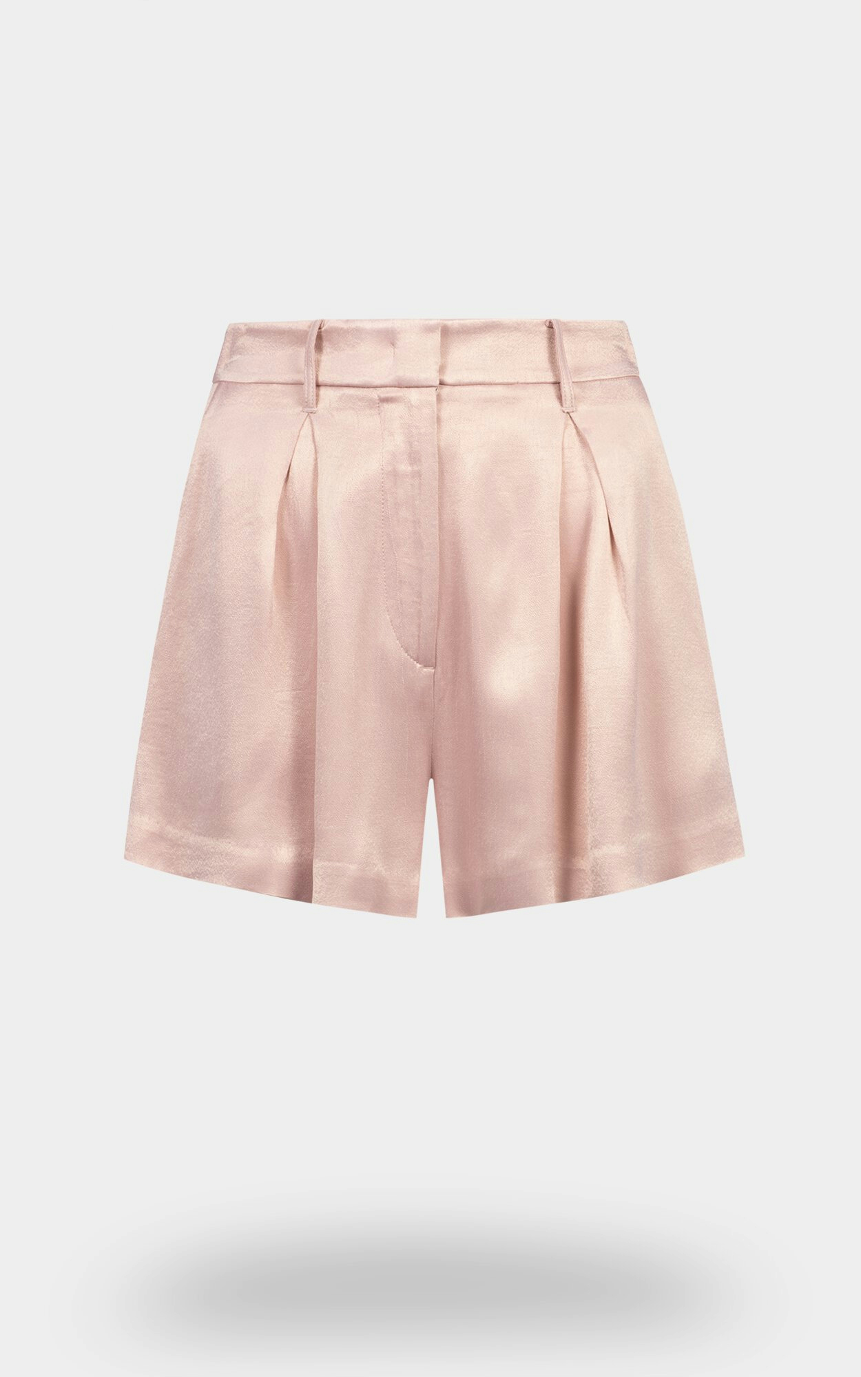 Rotate - Shorts aus Satin in Rosa