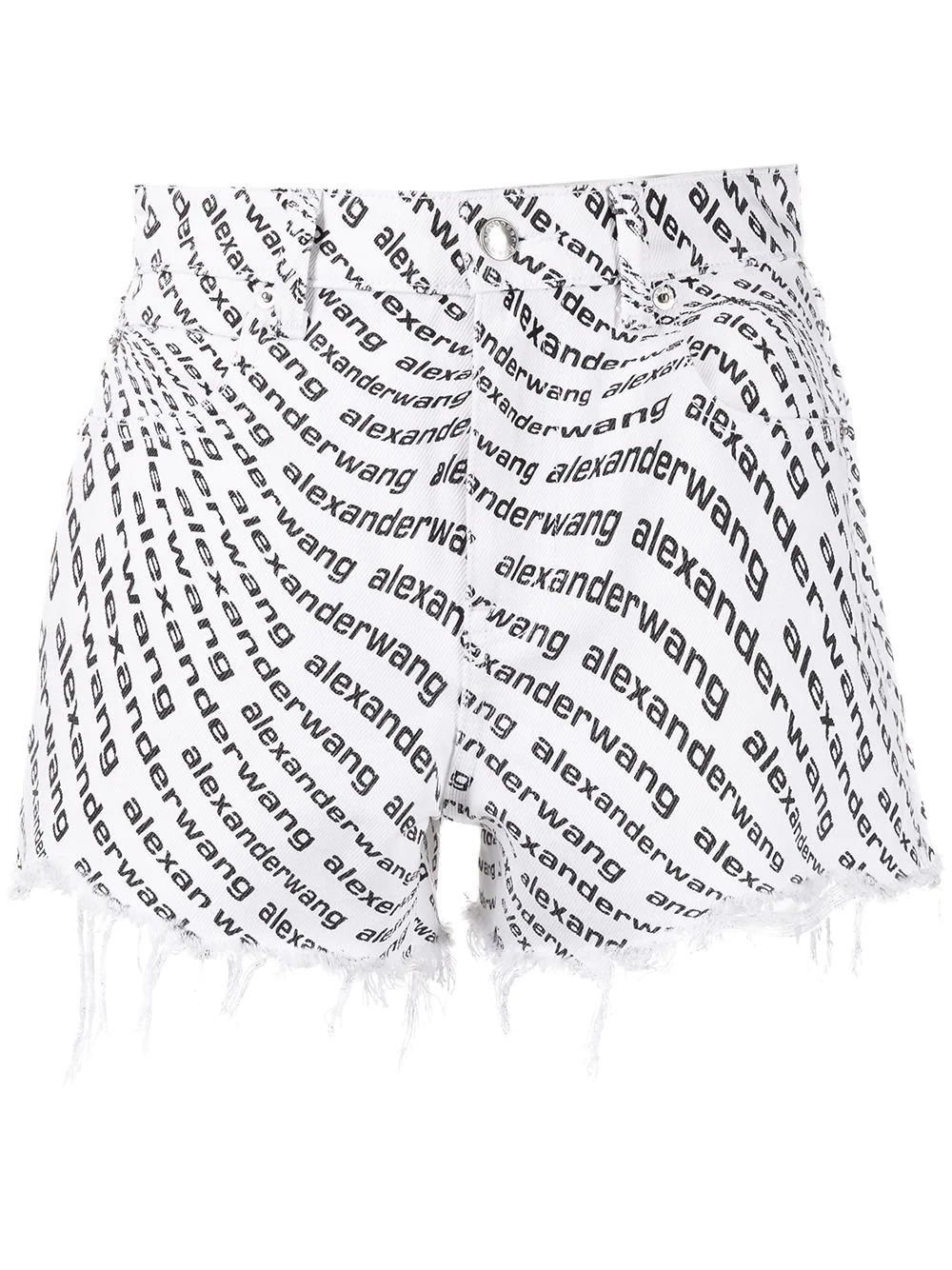 Bite Denim-Shorts in Weiß