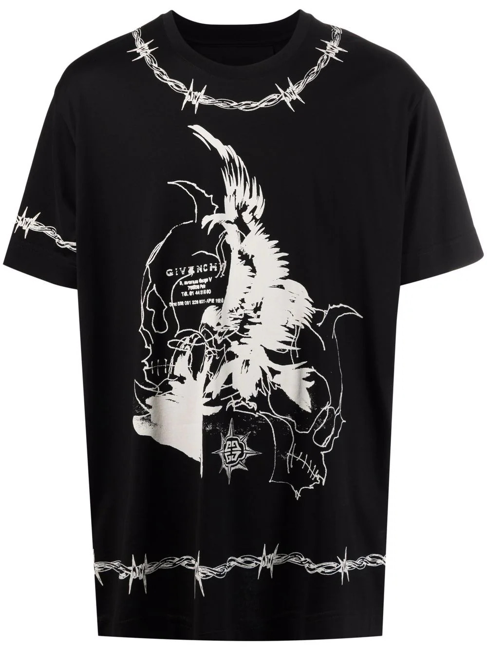 Gothic T-Shirt in Schwarz