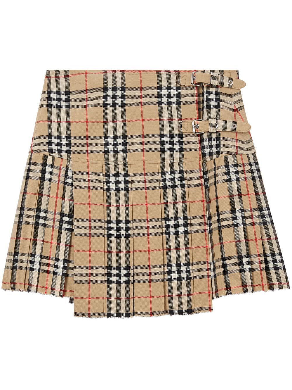 Vintage check skirt