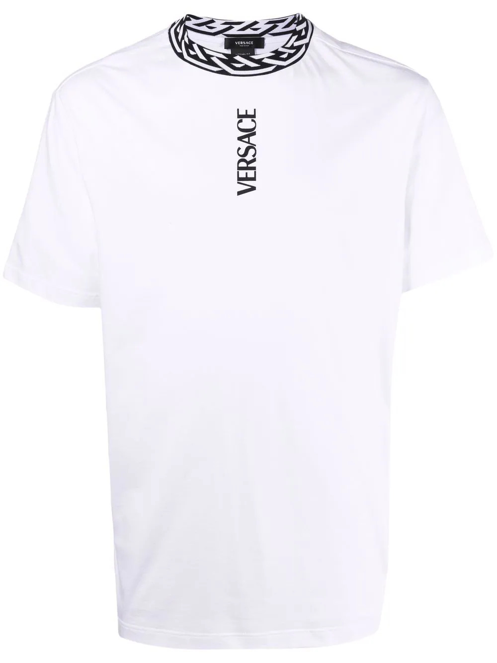 La Greca Trim T-Shirt in Weiß