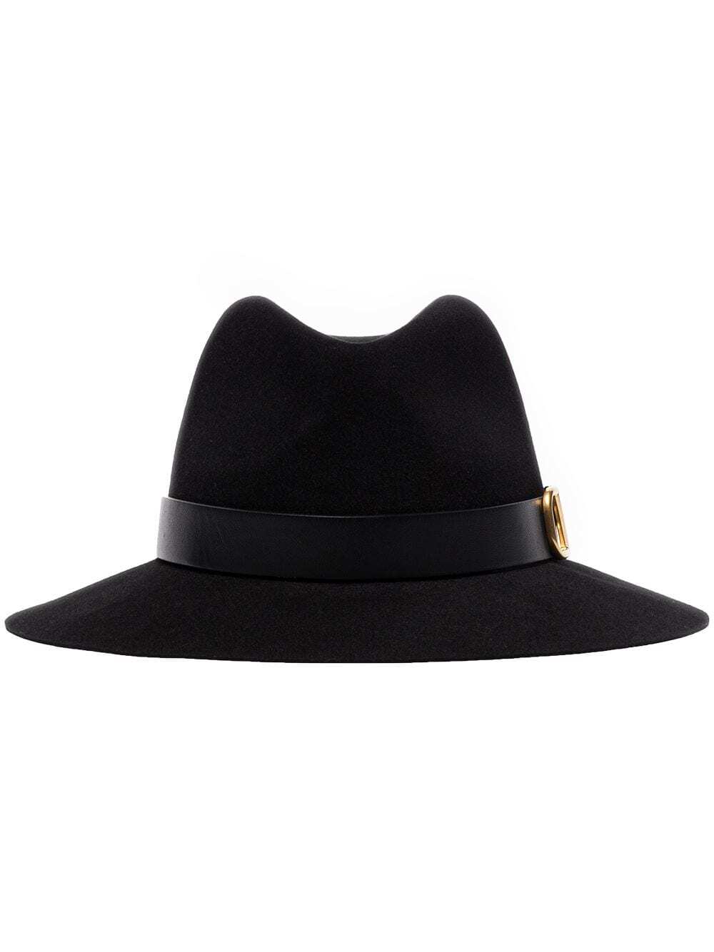 V-logo fedora hat