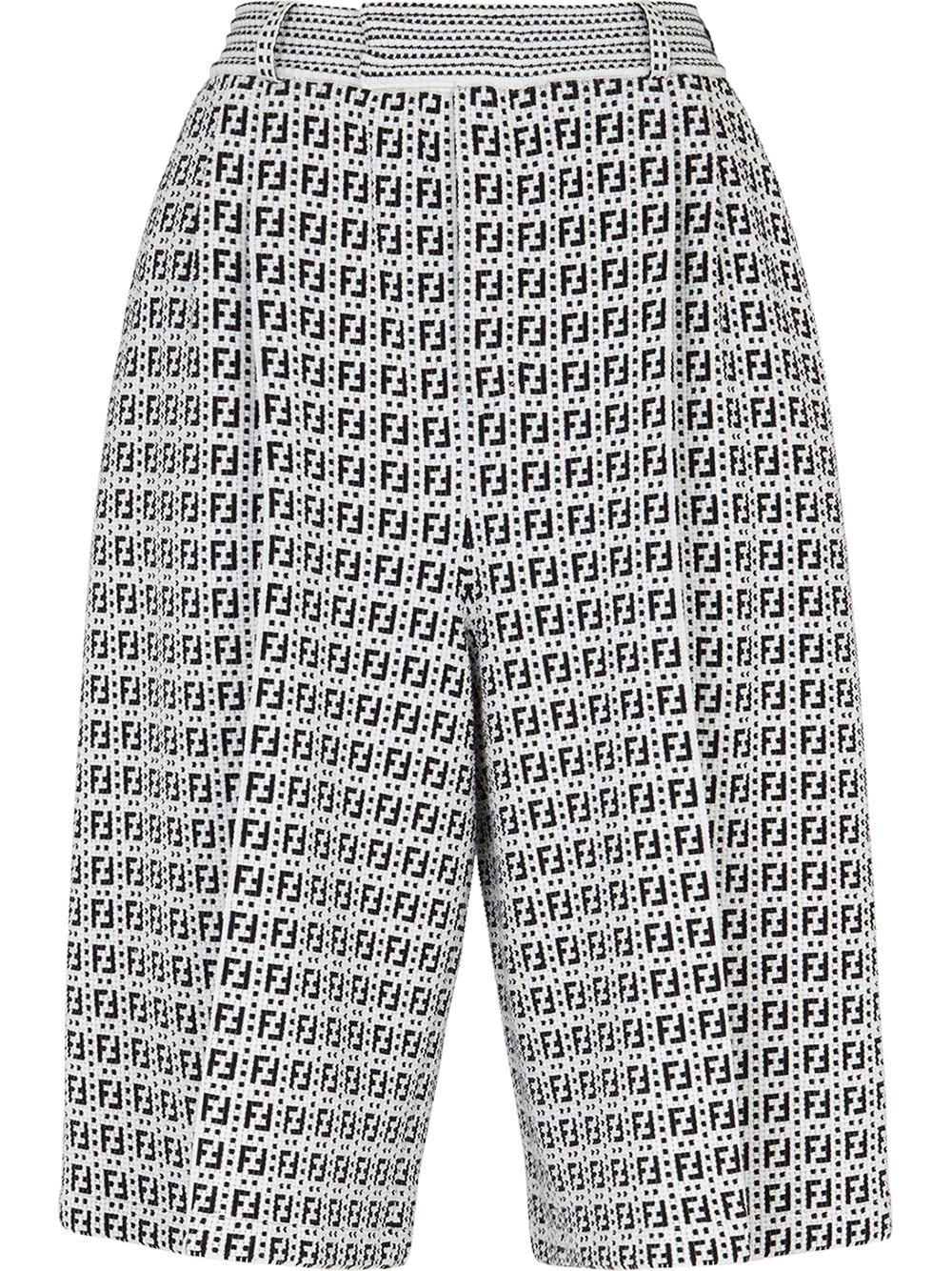 Fendi - FF-motif bermuda shorts