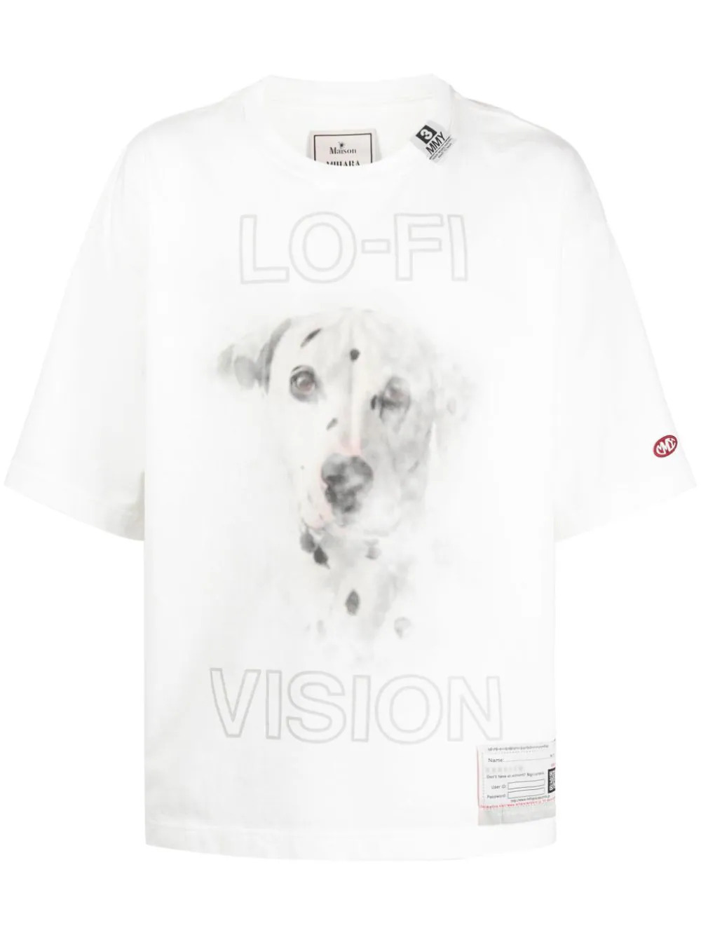 Dog printed t-shirt