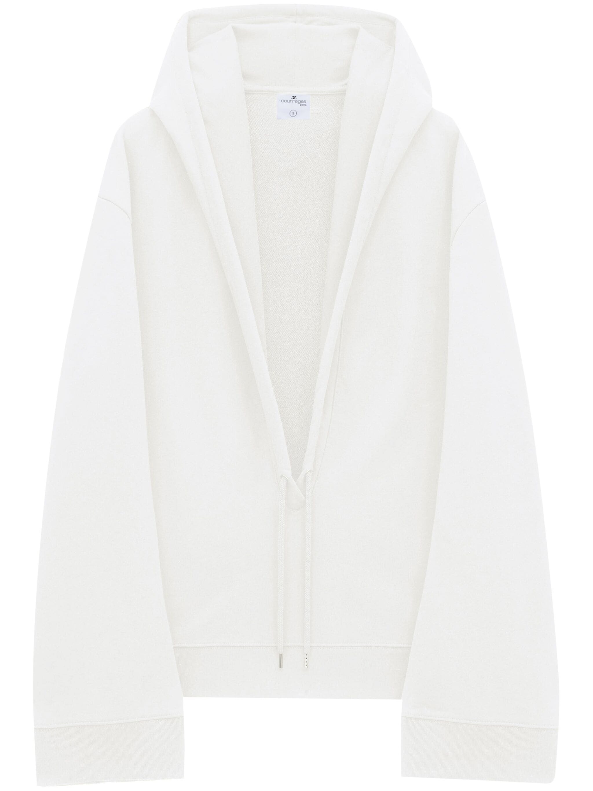 Hyperbole cocoon fleece hoodie