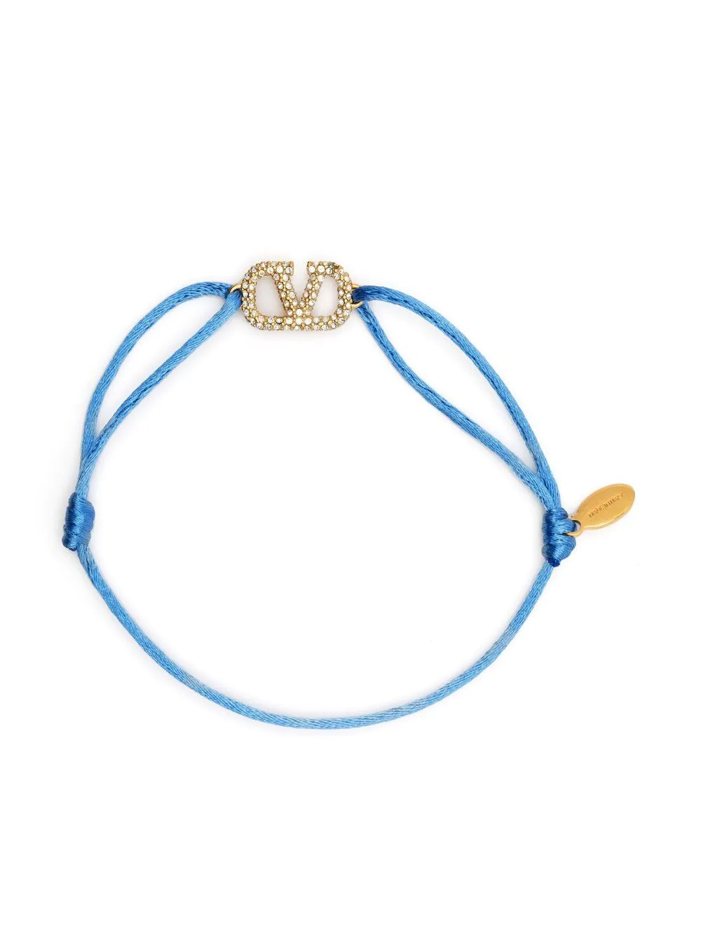 VLogo-Armband in Blau