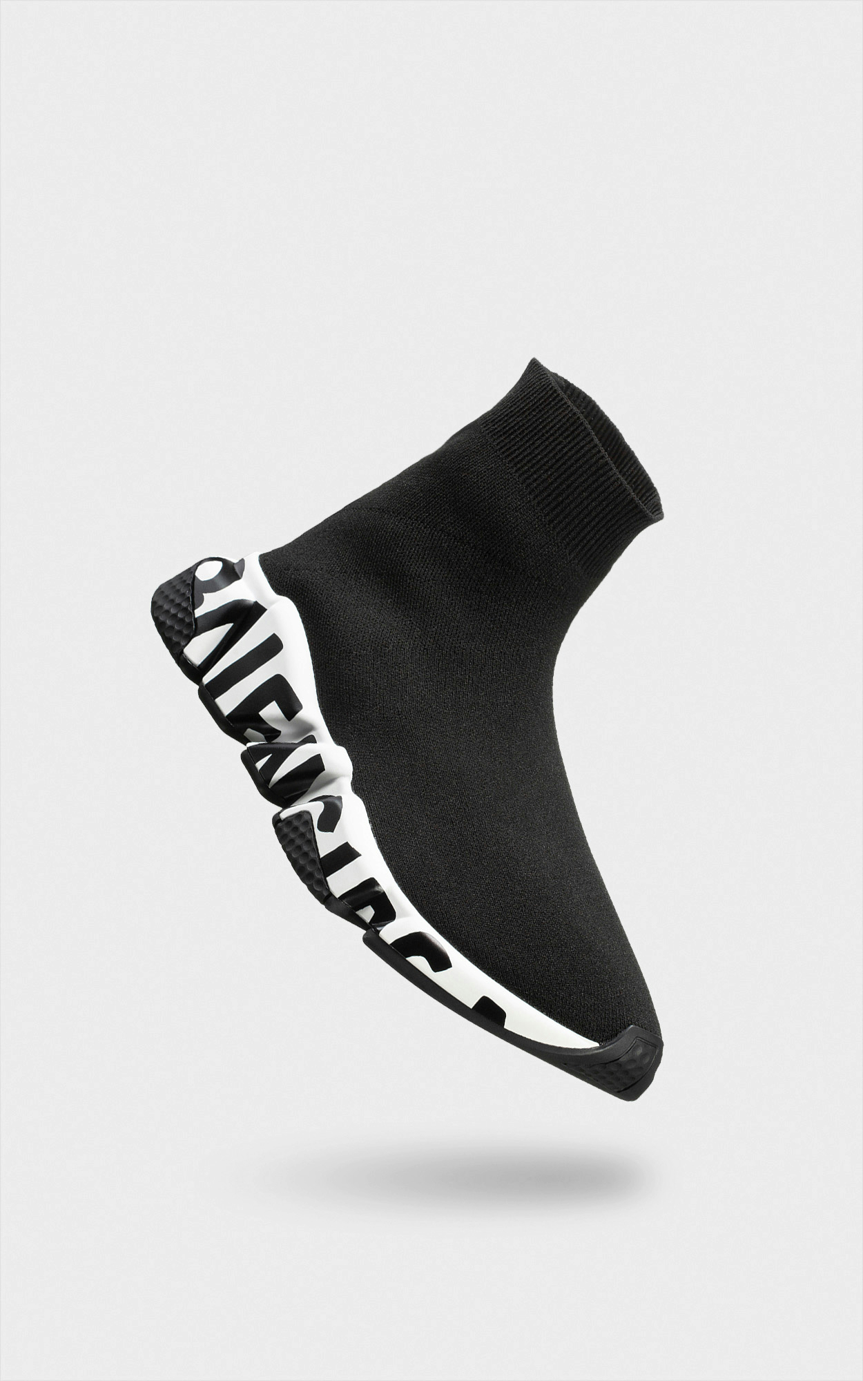 BALENCIAGA - Speed Sneakers in schwarz mit Logo Detail