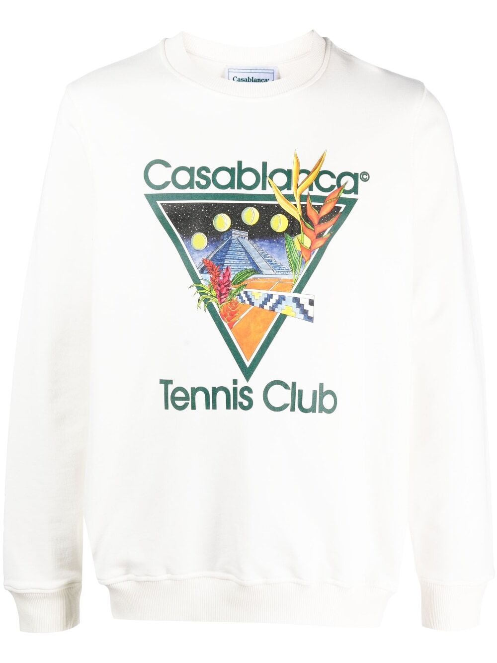 Sweatshirt mit Tennis Club-Print