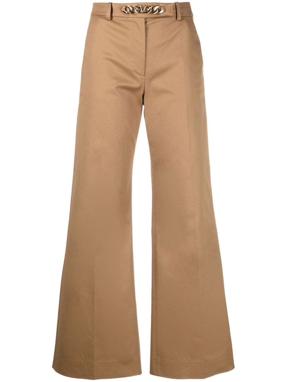 Coulotte-Hose in Camel
