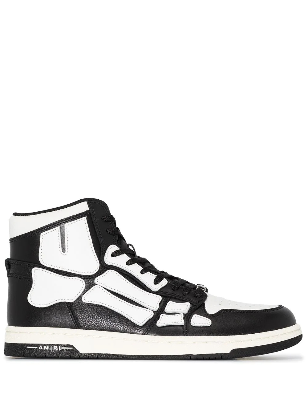 Skel High-Top Sneaker in Schwarz/Weiß