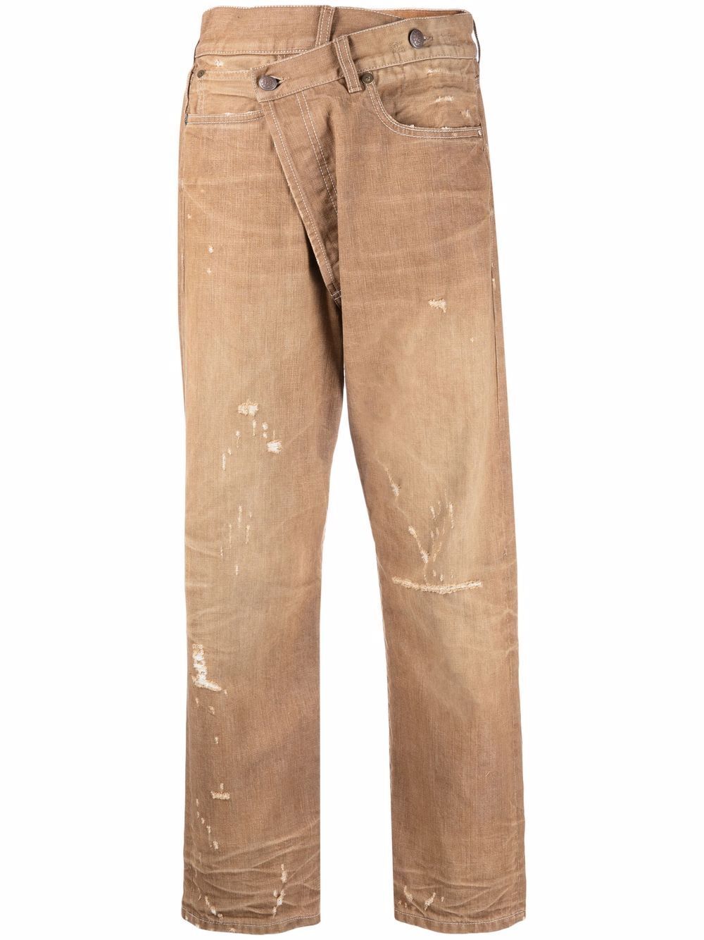 Crossover Jeans in Beige
