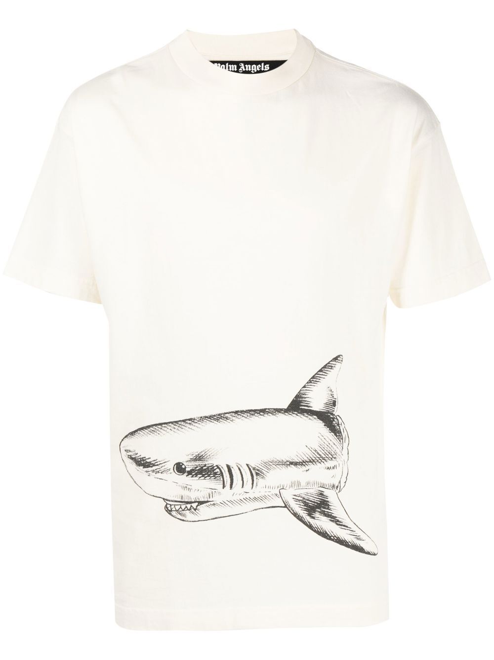 T-Shirt mit Shark-Print