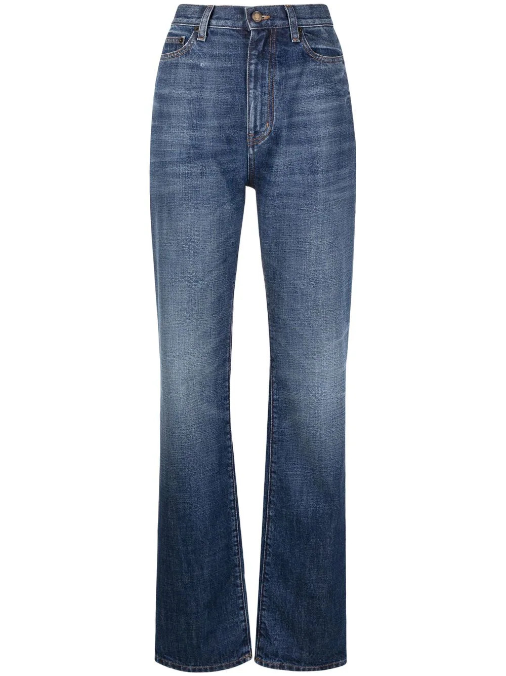 90er-Jahre-Jeans mit hoher Taille