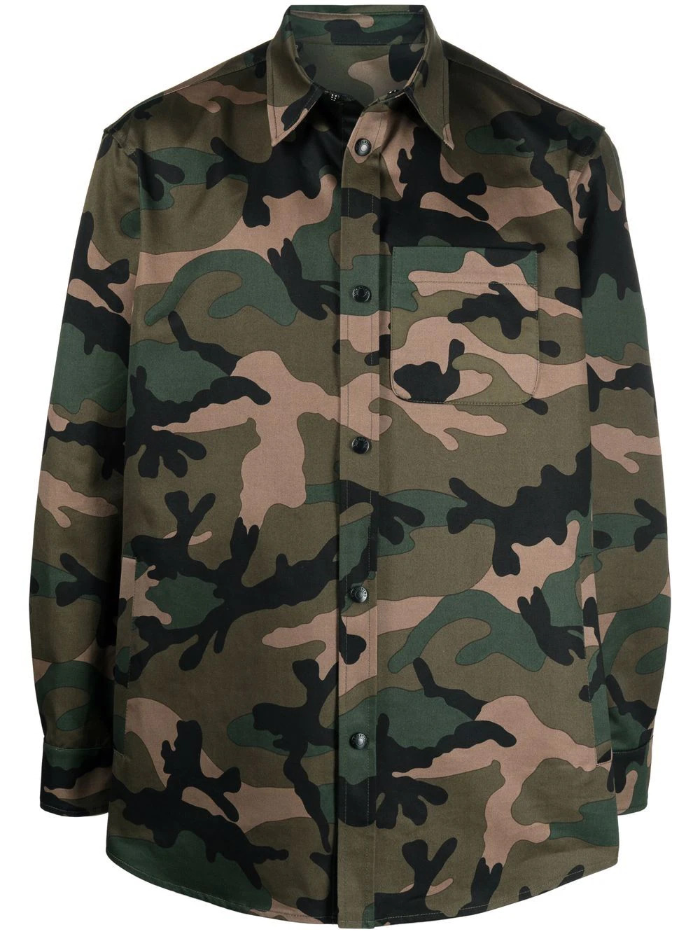 Jacke mit Camouflage-Muster 