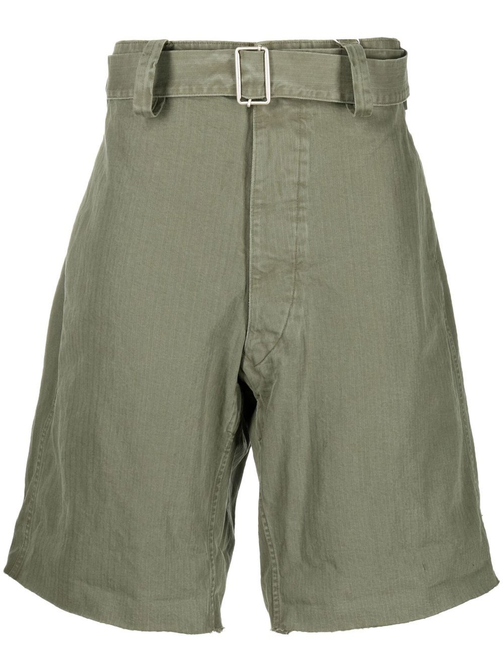 khakifarbene Cargo-Shorts