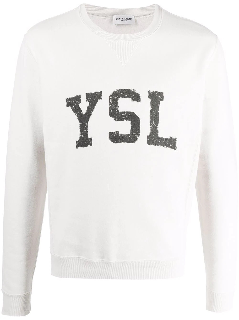 Sweatshirt mit YSL-Logodruck
