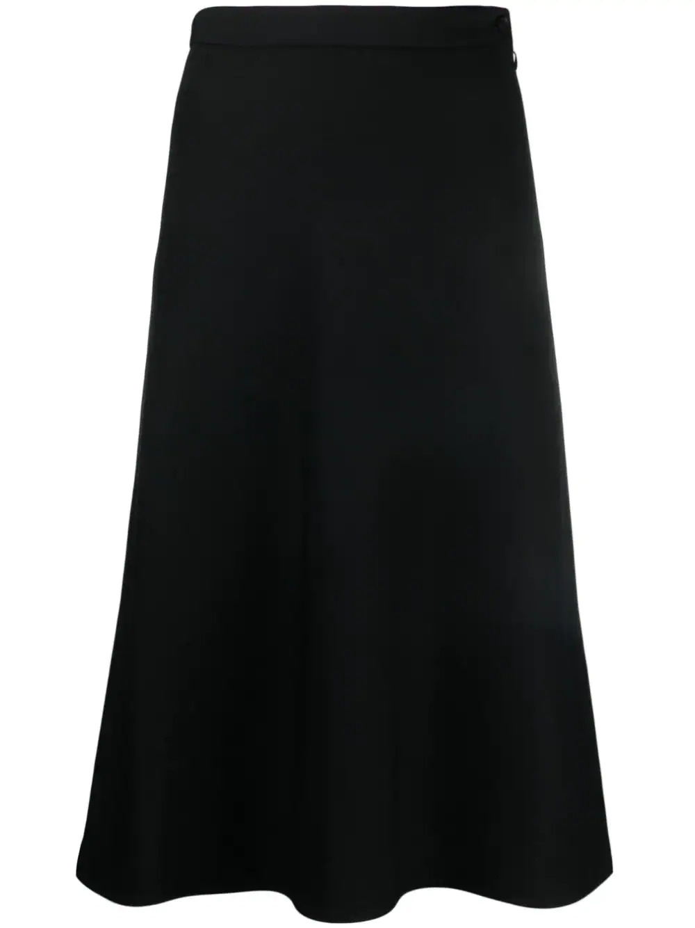 Balenciaga Bias Midi Skirt