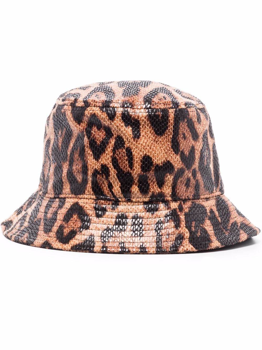 Bucket Hat "Vida" mit Leopardenmuster